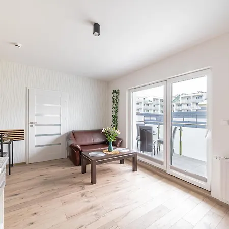 アパート Latarnik - Dwupokojowy 350 M Od Plazy, Sunset Resort, Klimatyzacja, Parking W Cenie